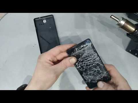Видео: Замена дисплея и сенсора ZTE Blade GF 3