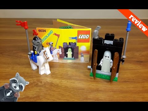 Видео: Лего Систем 6034 Призрак Тёмного Монарха Обзор | Lego System 6034 Black Monarch's Ghost Review