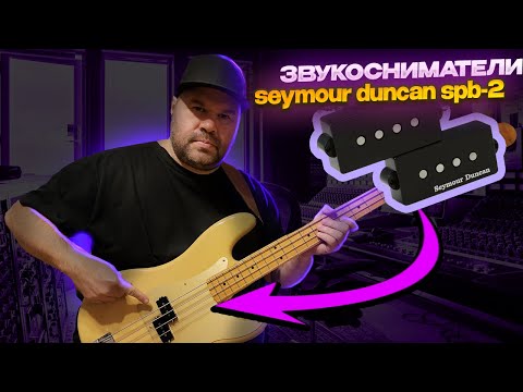 Видео: Поставил звукосниматель SPB-2 от Seymour Duncan на мексиканский Fender Precision Vintera 50