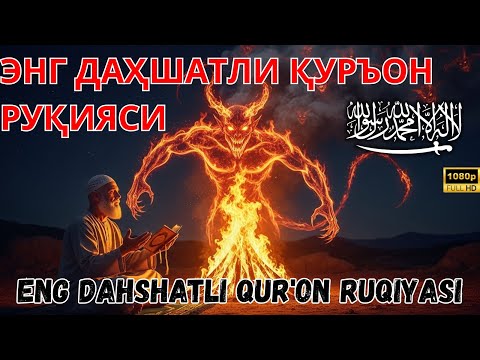 Видео: Энг кучли руқия — жинлар, сеҳр ва ҳасадга қарши қалқон, қалб учун илоҳий нур