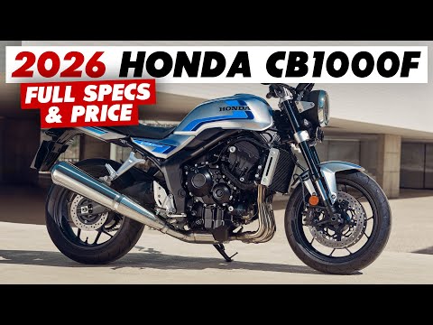 Видео: Анонсирована новая Honda CB1000F 2026 года: полные характеристики и цена!