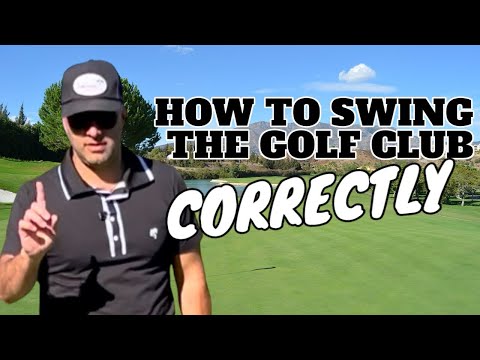 Видео: Как правильно замахиваться клюшкой для гольфа #гольф #гольфзамах
