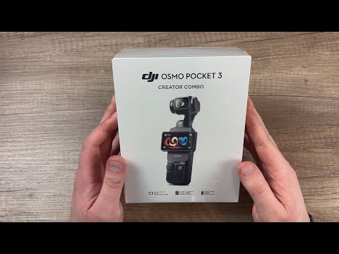 Видео: Dji Osmo Pocket 3 Creator Combo Распаковка