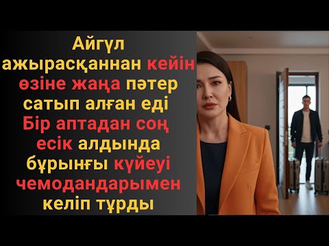 Видео: Айгүл ажырасқаннан кейін өзіне жаңа пәтер сатып алған еді Бір аптадан соң есік алдында бұрынғы