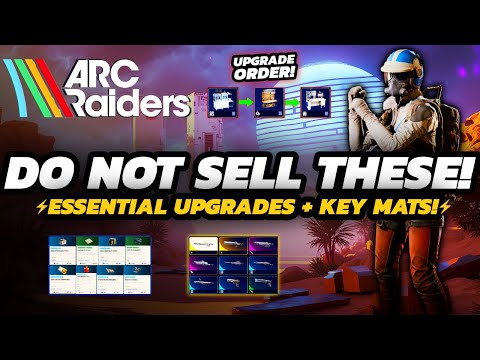 Видео: Arc Raiders — Руководство по улучшению мастерской | НЕ ПРОДАВАЙТЕ ЭТО! | + МЕСТА ДЛЯ ФЕРМЫ
