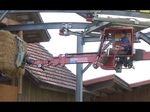 Видео: Манипулятор навесной в сельском хозяйстве