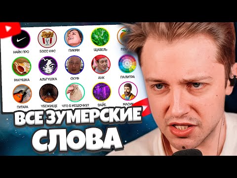 Видео: СТИНТ СМОТРИТ: Все зумерские слова за 12 минут