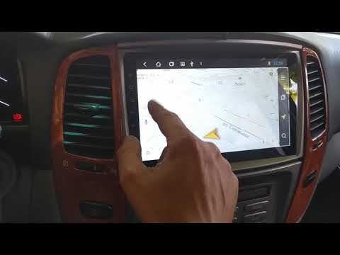 Видео: Toyota Land Cruiser 100 android автомагнитола