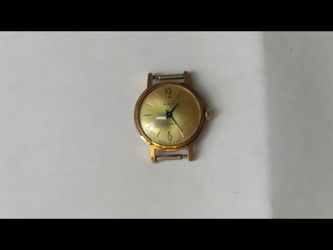 Видео: Женские часы Слава 1601/Сделано в СССР