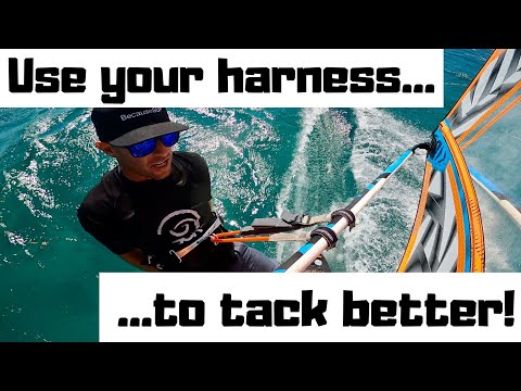 Видео: Как правильно установить стропы для лучшего галса! Урок виндсёрфинга с Куки