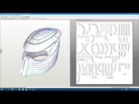 Видео: Pepakura 1 урок