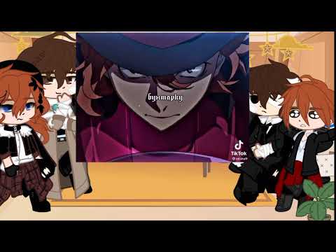 Видео: ║☯Реакция Bungou Stray Dogs на TikTok Чуя и Дазай реагируют на себя из прошлогоヅ║ft.Дазай|Чуя|