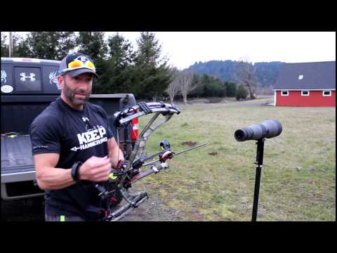 Видео: Группа из 5 выстрелов Cam's Spyder Turbo на 160 ярдов