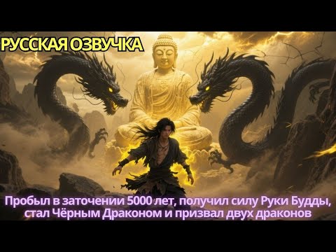 Видео: Пробыл в заточении 5000 лет, получил силу Руки Будды, стал Чёрным Драконом и призвал двух драконов