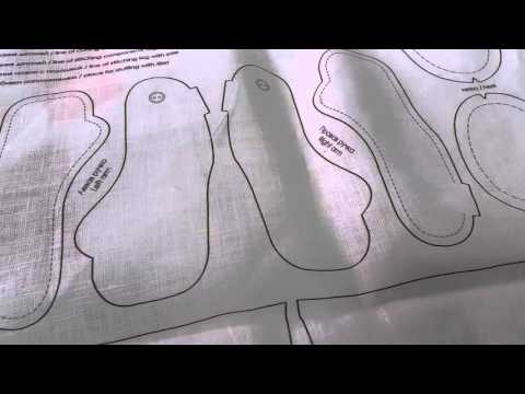 Видео: Обзор набора по пошиву куклы от нова слобода