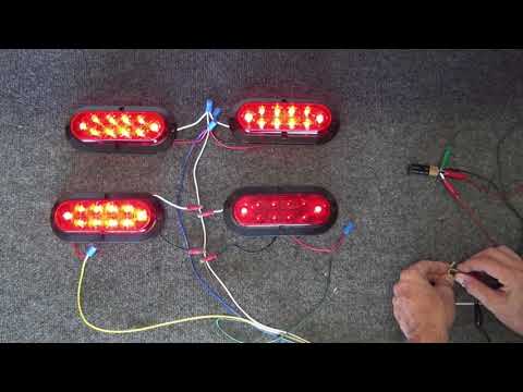 Видео: Системы освещения прицепа, 4 и 5 проводов, пояснения