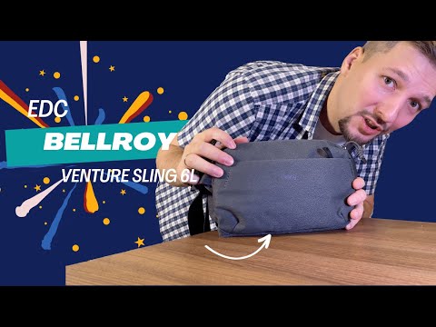 Видео: Необычная Сумка EDC: Bellroy Venture Sling 6L – Что внутри за $100?