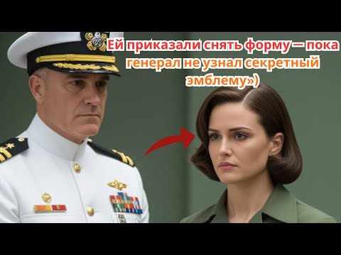 Видео: Ей приказали снять форму — пока генерал не узнал секретный эмблему
