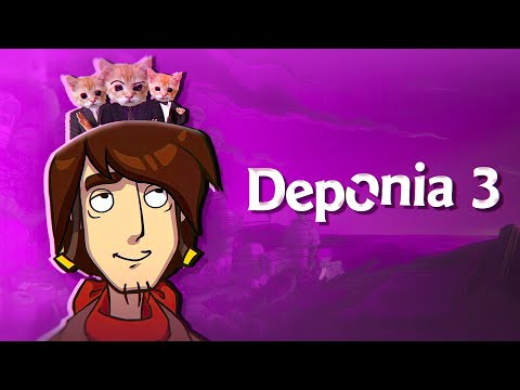 Видео: ТРИ МАСКИ ОДНОЙ ЛИЧНОСТИ | СЮЖЕТ ИГРЫ Goodbye Deponia 3 | Прощай Депония 3