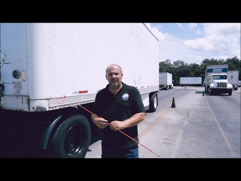 Видео: Pre-Trip Inspection trailer/ инспекция прицепа             #pretripinspection #truckusa #cdlschool