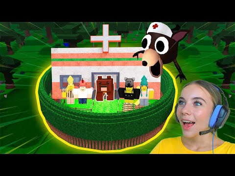 Видео: ПОСТРОИЛА БАЗУ БОЛЬНИЦУ В 99 ДНЕЙ ВЫЖИВАНИЯ В ЛЕСУ С АЛЁНОЙ в ROBLOX!