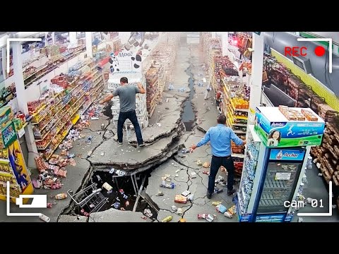 Видео: 50 Самых Невероятных Землетрясений, Снятых на Камеру