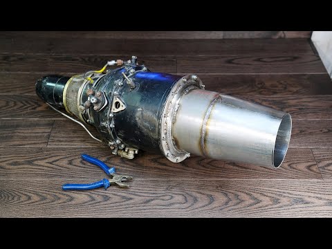 Видео: Хочу сделать самолетный реактивный двигатель