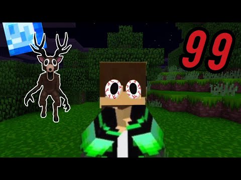 Видео: Я прожил 99 ночей в страшном лесу😱 MasterCraft 