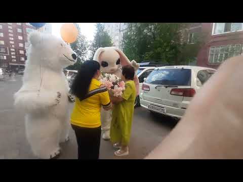 Видео: Поздравление от Внуков. 76 лет.