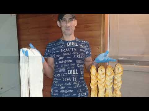 Видео: Копчёный домашний сыр Качотта и Косичка.