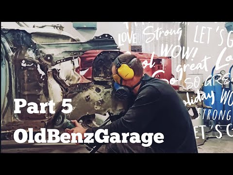 Видео: Реставрация Mercedes w123. 5-я часть.