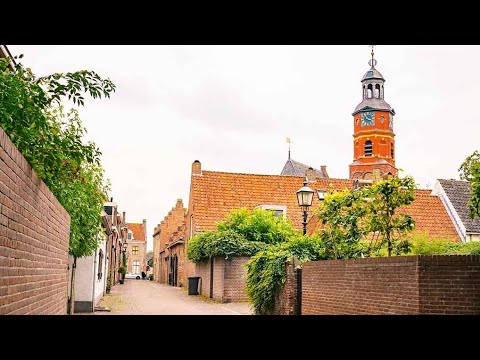 Видео: Hidden treasure Buren, a cozy medieval Dutch town | Прогулка по уютному средневековому городу Бурен 