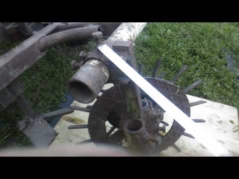 Видео: Ежи для мотоблока,особенности моей конструкции.