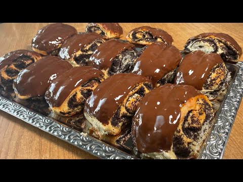 Видео: Сдобные Булочки с Маком и Шоколадом: Вкус Детства в Каждом Кусочке!