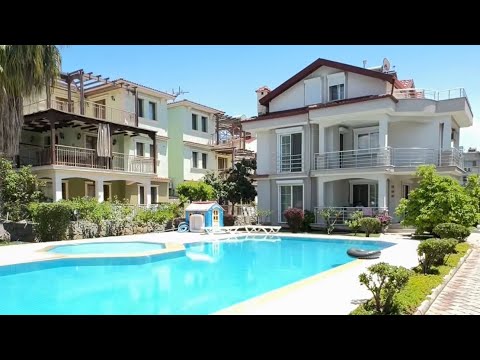 Видео: Роскошная вилла 5+1 с видом на море в шаге от пляжа #Чалыш — #Фетхие