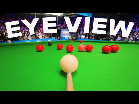 Видео: Снукерный взгляд POV Snooker Sight