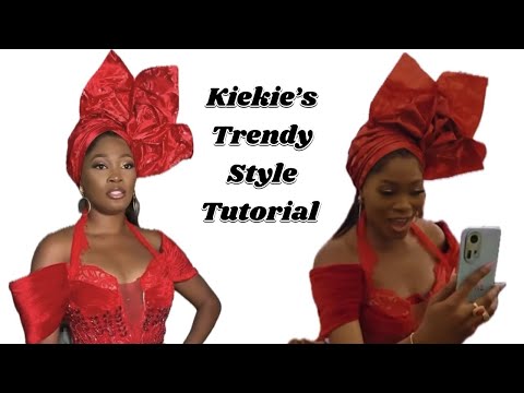 Видео: Учебное пособие по Gele: создайте модный стиль KieKie