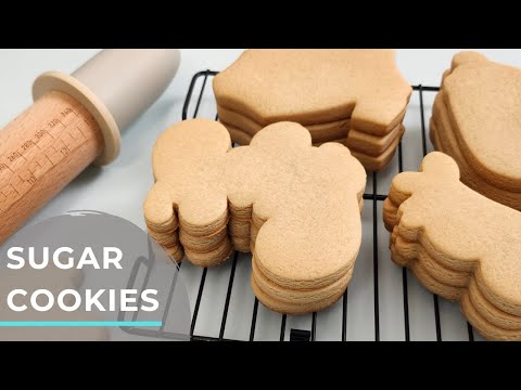 Видео: Лучшее сахарное печенье для королевской глазури (не растекается и мягкое)