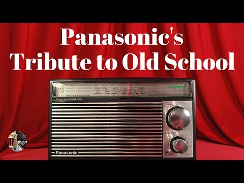 Видео: Класс в деле: обзор радиостанции Panasonic RF-562D FM MW SW