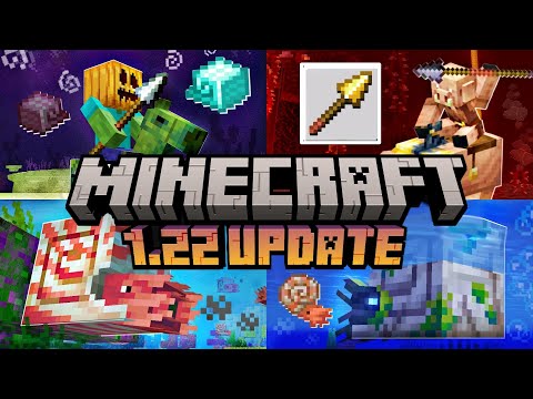 Видео: 30 новых вещей добавлено в Minecraft 1.22 (Update)