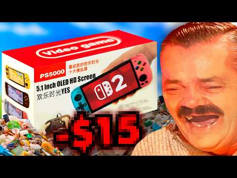 Видео: Я купил поддельный SWITCH 2 за 15 долларов в Китае.