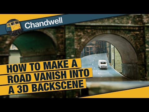 Видео: Как сделать так, чтобы дорога исчезла на заднем плане макета железной дороги