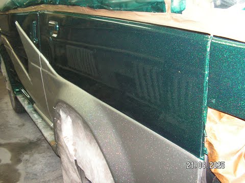 Видео: Финишная покраска микроавтобуса в ксиралик.