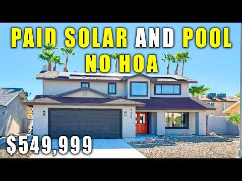 Видео: БЕЗ счета за электричество | Продаётся дом без товарищества собственников жилья и с бассейном с г...