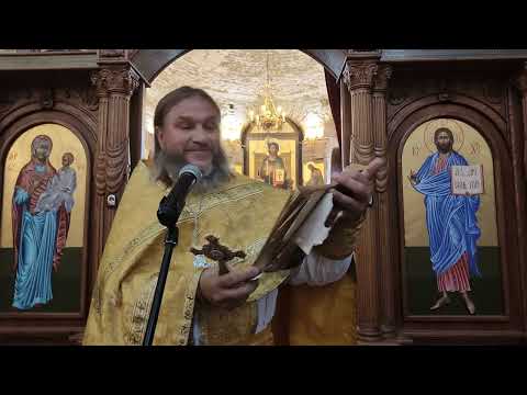 Видео: Неделя 13-я по Пятидесятнице, Собор Москов. святых. Иерей Андрей Струцкий. Абхазия.Дранда. 07.09.25