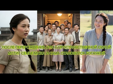 Видео: После перерождения она с пространственной силой мстит семье мужа и сама становится богачкой #драма
