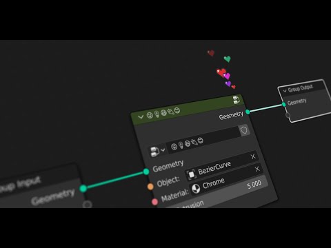 Видео: Стрим по Blender Geometry Nodes №2