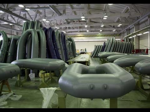 Видео: Надувные лодки ПВХ. Как их делают