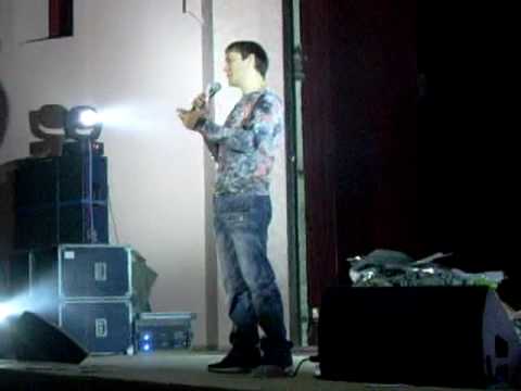 Видео: Юра Шатунов, отвечает на мой вопрос,22.01.2010,Ярославль