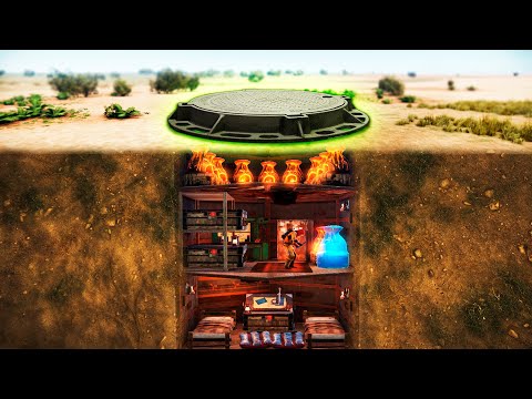 Видео: Самый ГЛУБОКИЙ ДОМ с кучей серы! Эпичный РЕЙД и АНТИРЕЙД в Раст/Rust